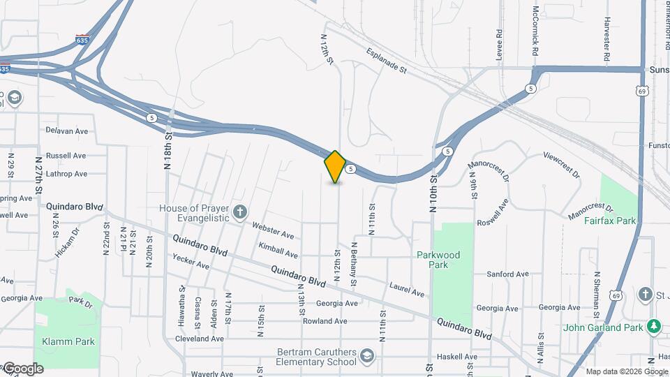 3044 N 12 St Map and Location Details