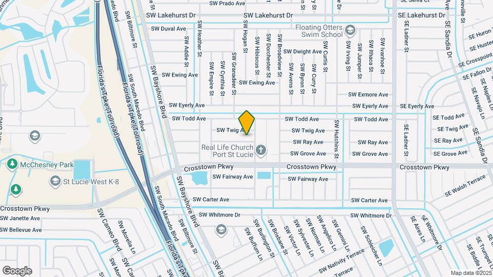 517 SW Ray Ave Map and Location Details