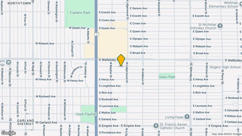 208 E Hoffman Ave Mapa y Detalles de la Ubicación