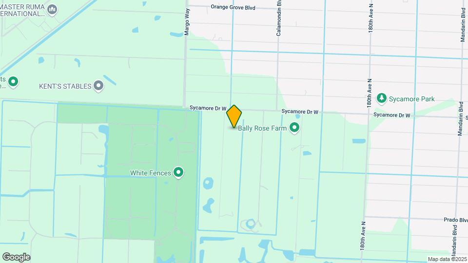 3890 Cabbage Palm Way Map and Location Details