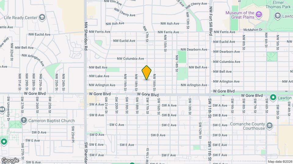 203 SW 17th St Map and Location Details