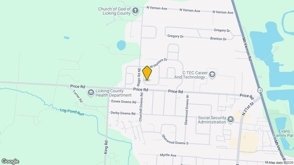 1488 W Quail Run Dr Map and Location Details