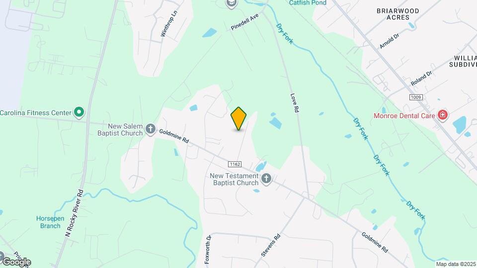 1323 Tucker Rd Mapa y Detalles de la Ubicación