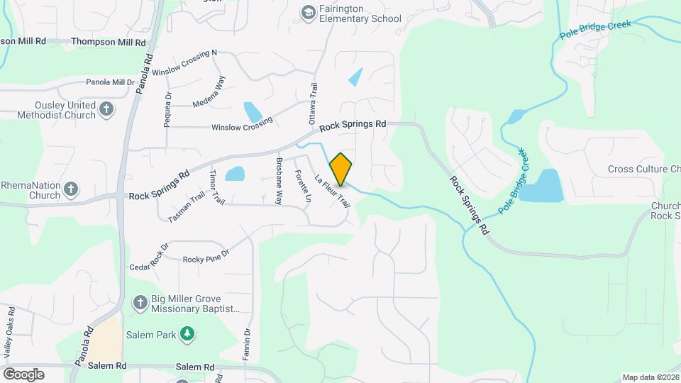 5605 La Fleur Trail Map and Location Details