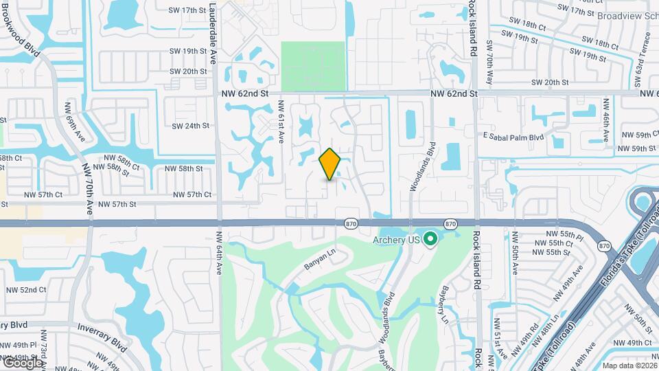 5789 Woodland Point Dr Mapa y Detalles de la Ubicación