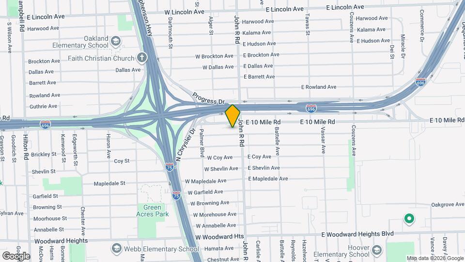 36 W Mahan Ave Map and Location Details