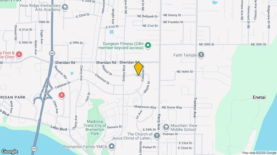 2747 Callahan Dr Map and Location Details