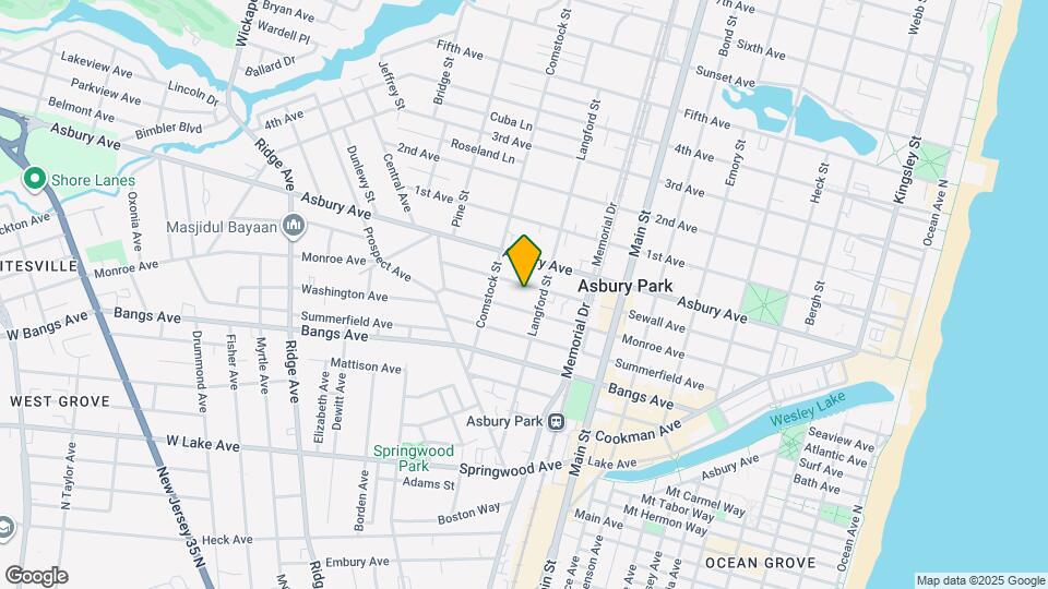 1010 Sewall Ave Map and Location Details