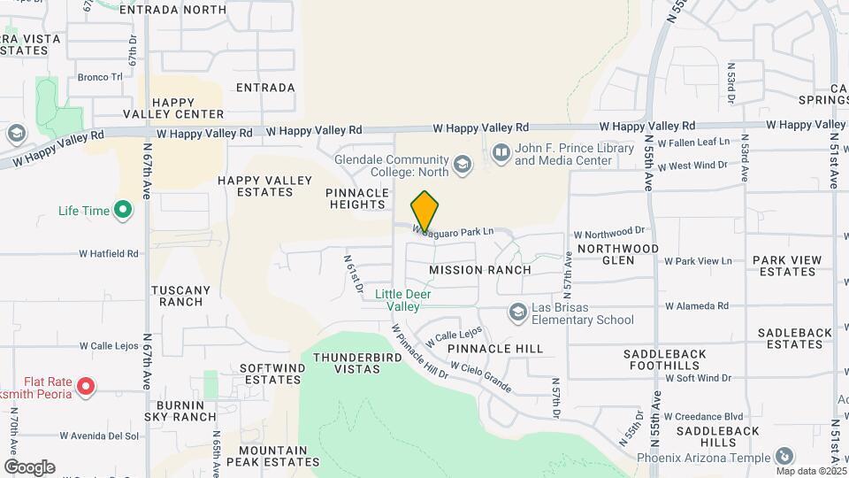 6008 W Questa Dr Map and Location Details