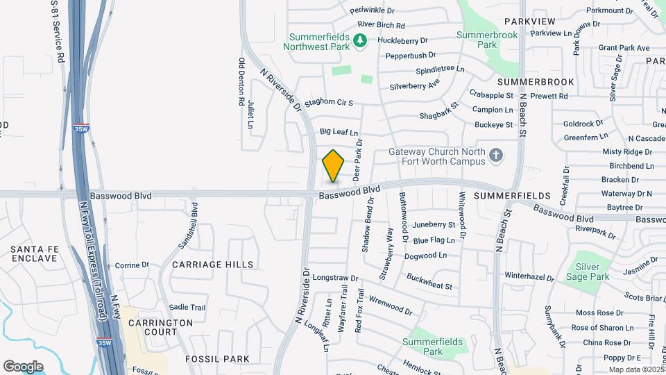 7401 Canoga Cir Map and Location Details