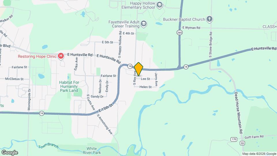 1858 E Fiji St Map and Location Details