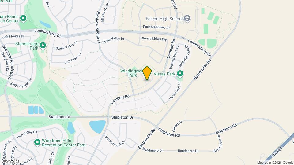 9709 Quietwalk Ln Map and Location Details