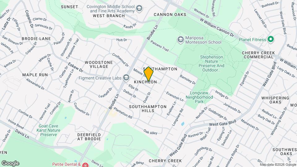 3316 Blumie St Map and Location Details