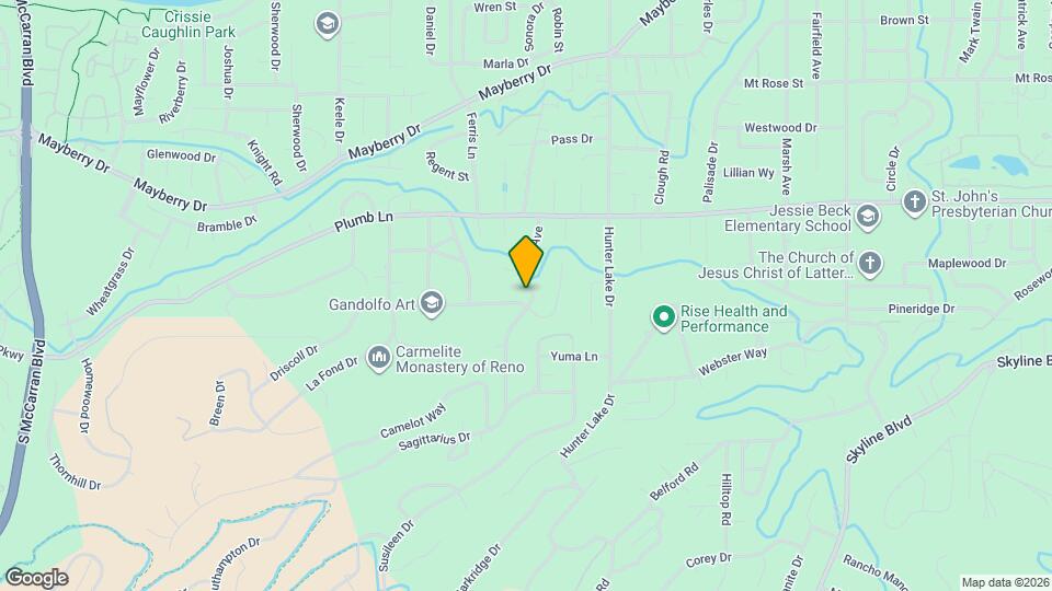 2205 Thomas Jefferson Dr Map and Location Details