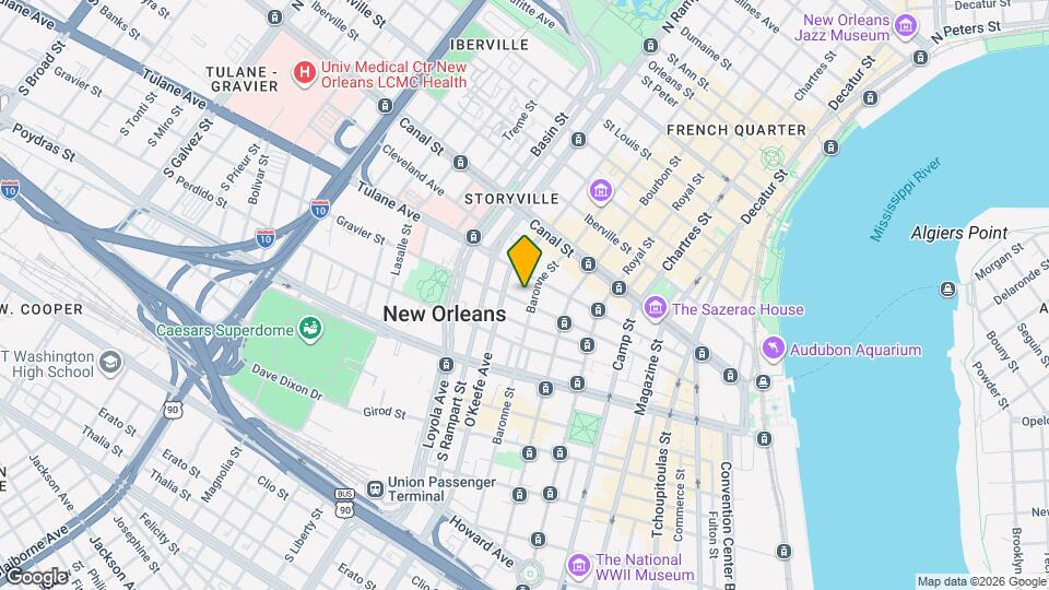 The Strand Apartments Mapa y Detalles de la Ubicación