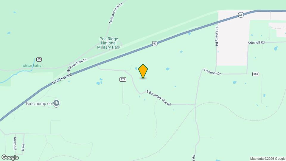 16106 S Boundary Line Rd Map and Location Details