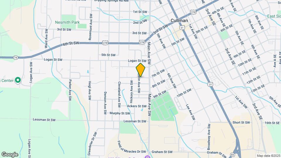 1012 7th St SW Map and Location Details