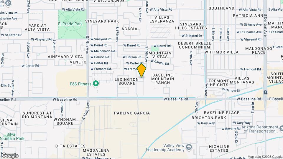 7320 S 15th Dr Map and Location Details