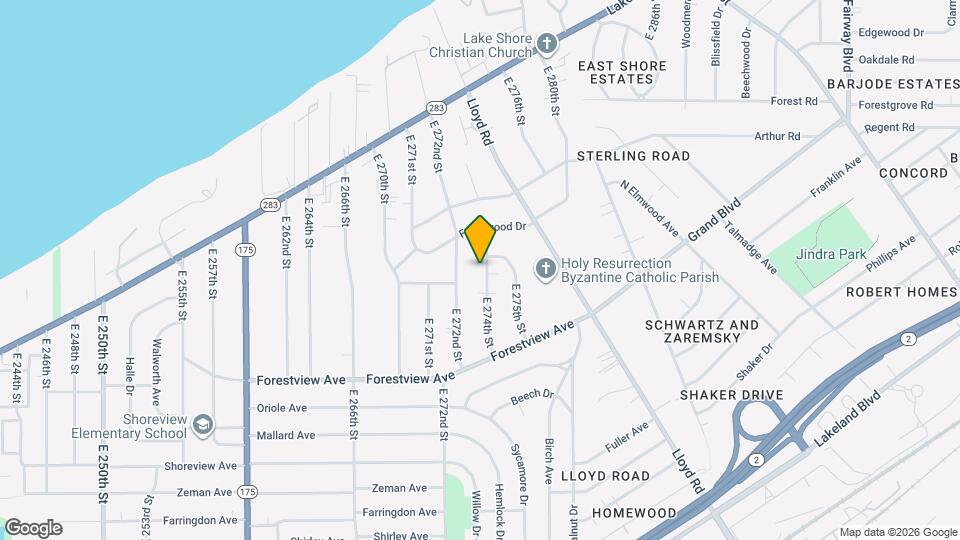 418 E 274th St Map and Location Details