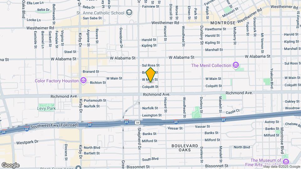 2020 Colquitt St Map and Location Details