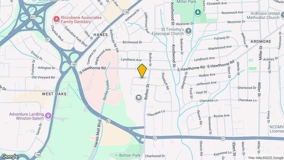 2812 Hermitage Dr Map and Location Details