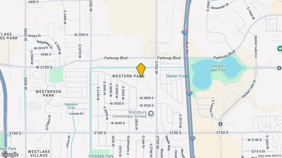 2772 2805 W Map and Location Details