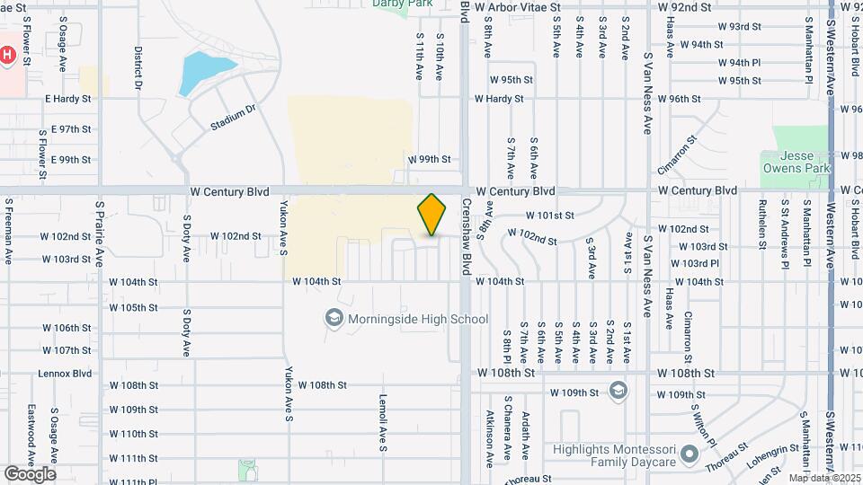3205 Bartdon Ave Mapa y Detalles de la Ubicación