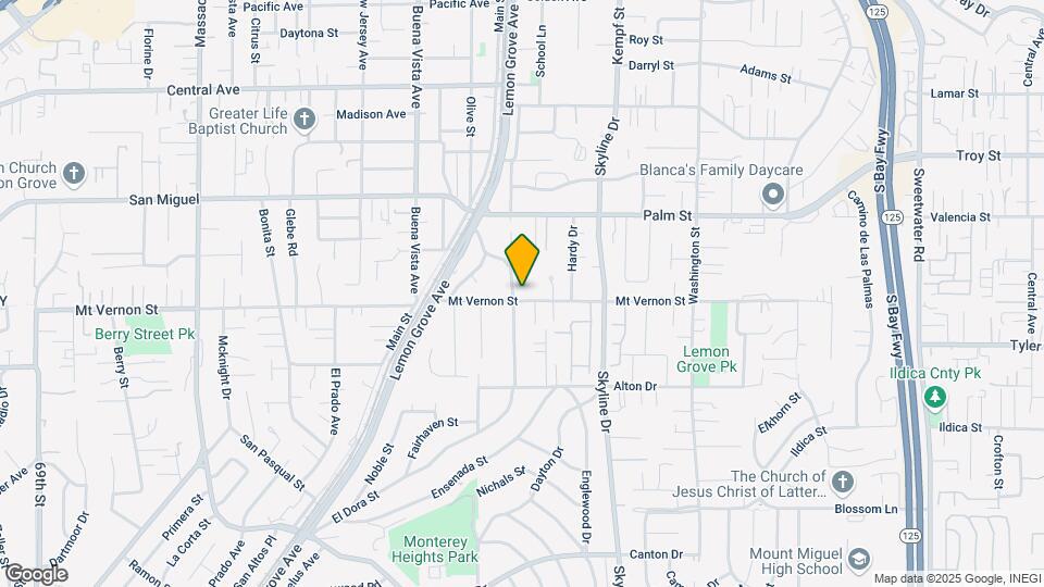 7818 Mt Vernon St Map and Location Details