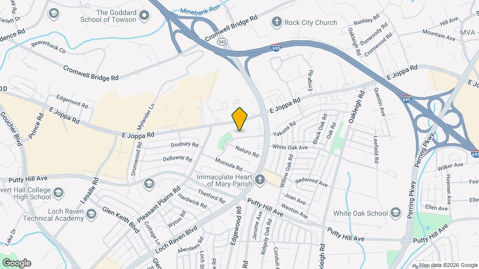 1656 Yakona Rd Map and Location Details