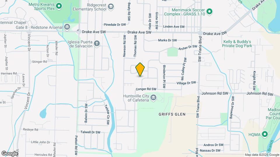 3416 Grassfort Dr SW Map and Location Details