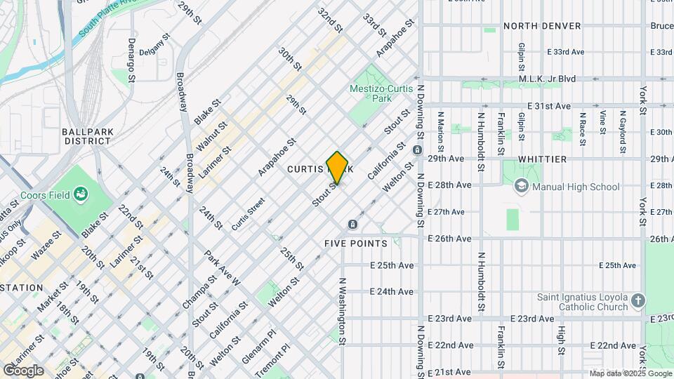 732 28th St Map and Location Details