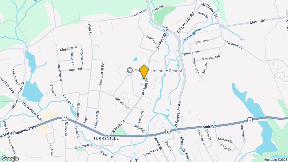 107 N Main St Map and Location Details