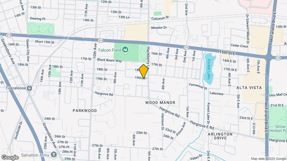 529 19th St Map and Location Details