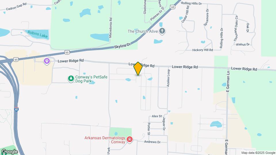 2220 Getty Dr Map and Location Details