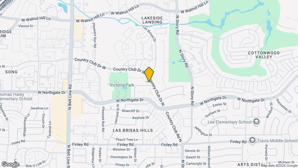 2409 Castle St Map and Location Details