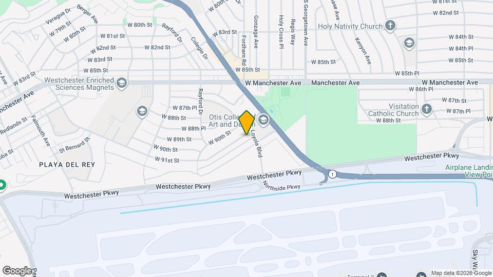 7116 W 91st St Map and Location Details