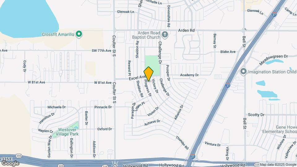 8107 Progress Dr Map and Location Details