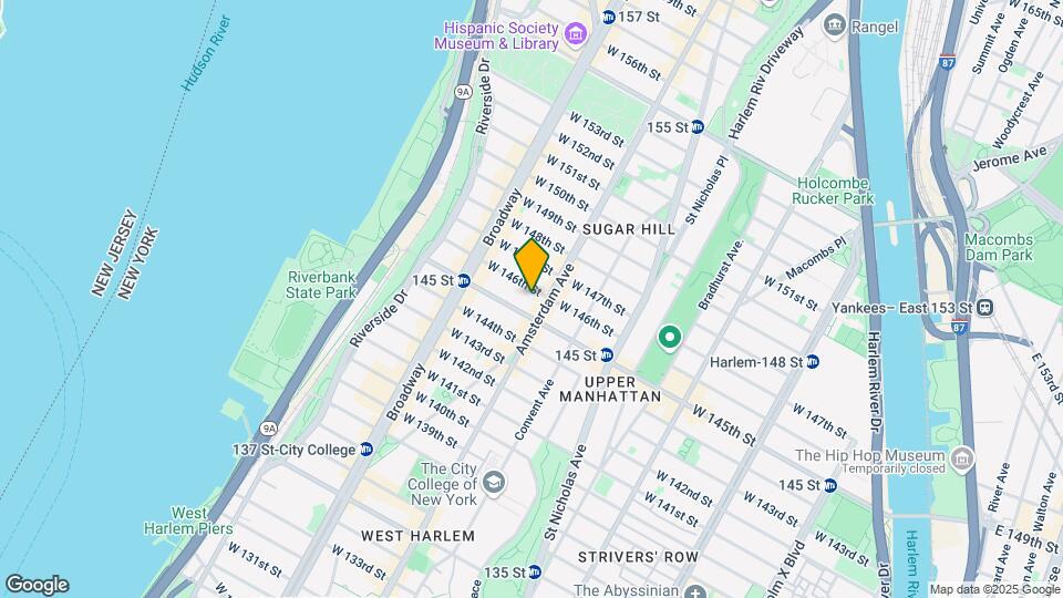 506 W 146th St Map and Location Details