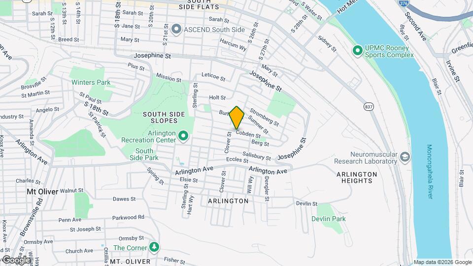 2708 Cobden St Map and Location Details