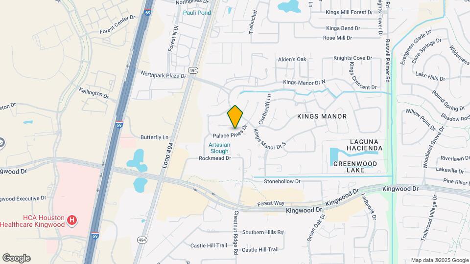 21492 Palace Pines Dr Mapa y Detalles de la Ubicación