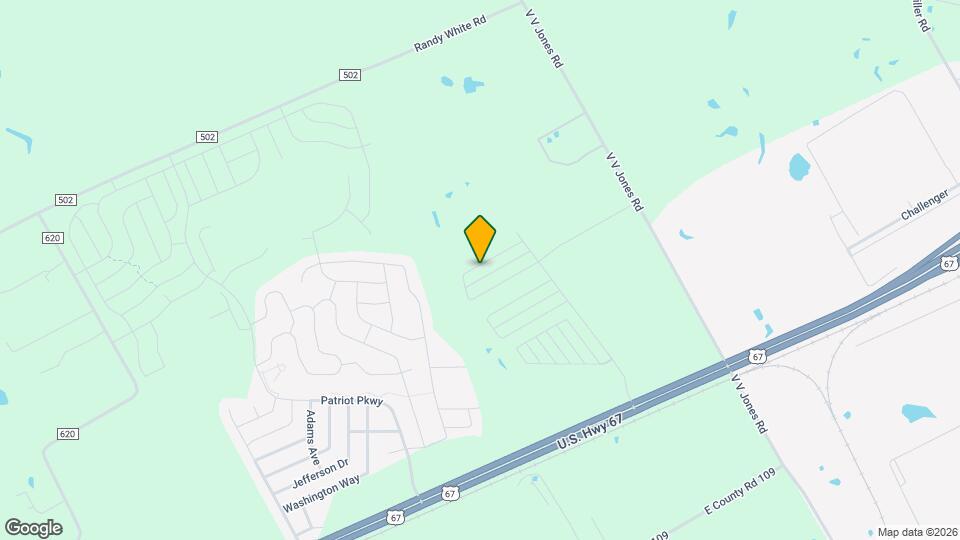 652 Blackland Drive Map and Location Details