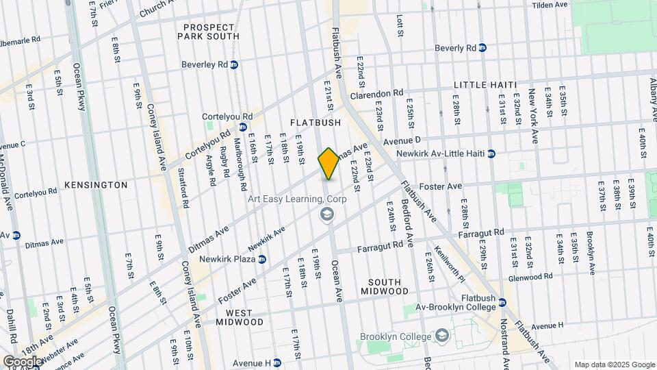 991 Ocean Ave-Unit -2 Map and Location Details