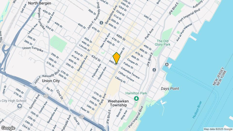 123 44th St Mapa y Detalles de la Ubicación