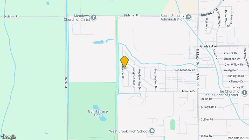 1172 Westmeadow Dr Map and Location Details