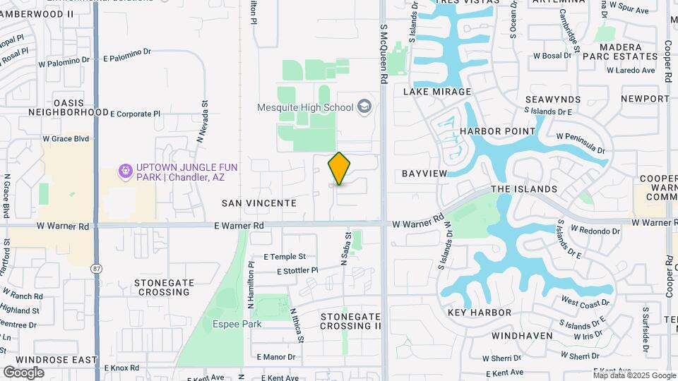 868 E Savannah Dr Map and Location Details