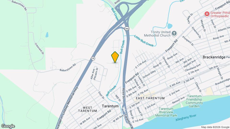 100 Curtis St, Unit Apt C.   Studio Mapa y Detalles de la Ubicación