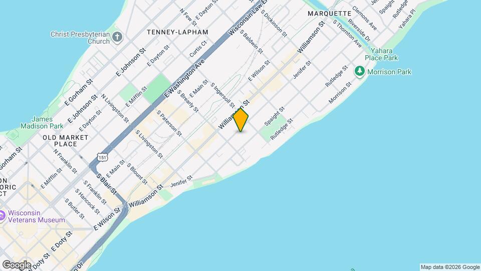 1027 Jenifer St Map and Location Details