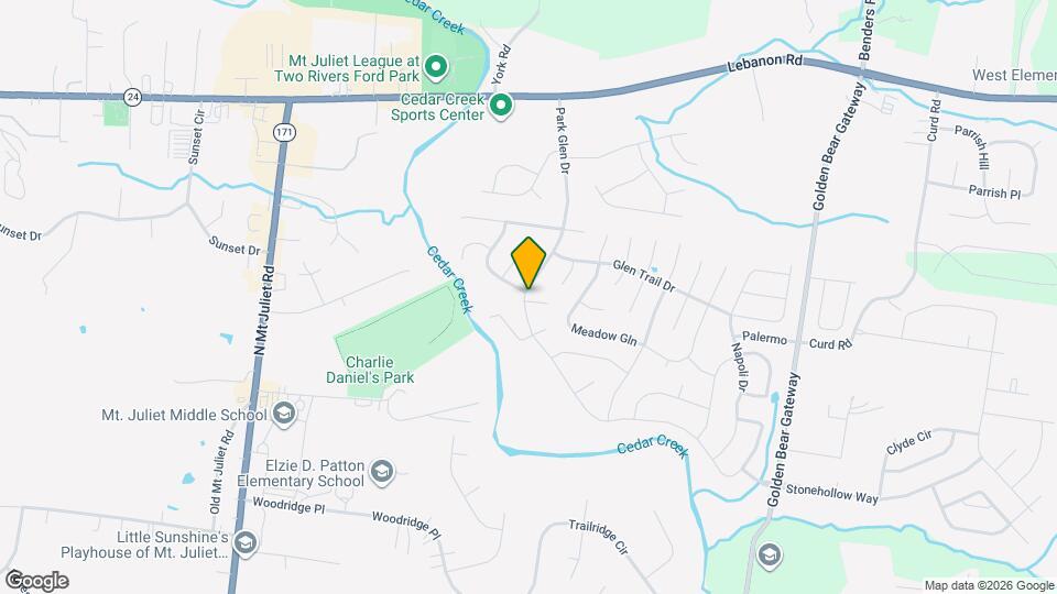 361 Park Glen Dr Map and Location Details