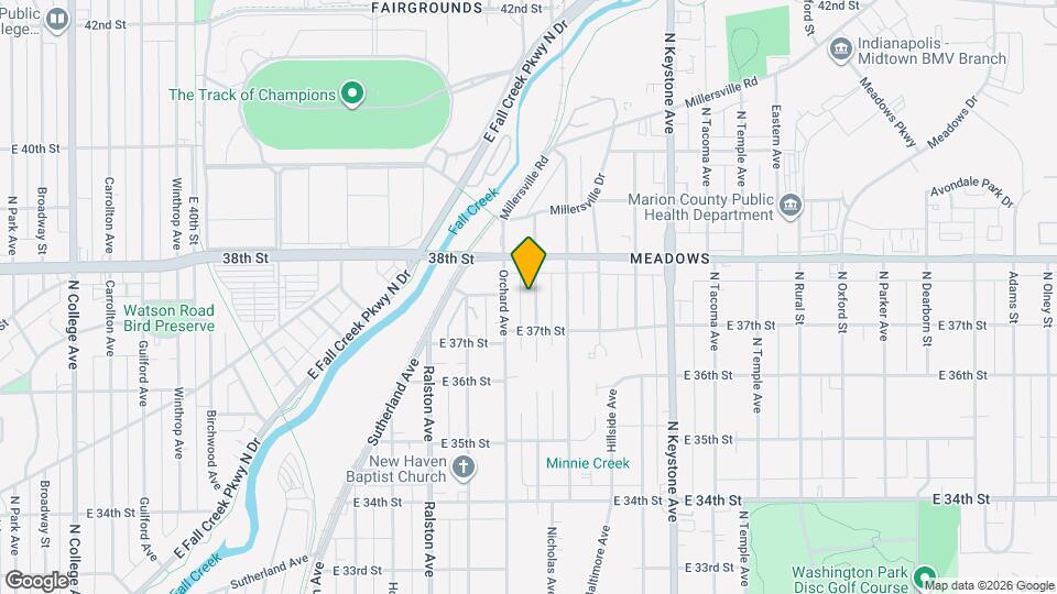 3736 Kinnear Ave Map and Location Details