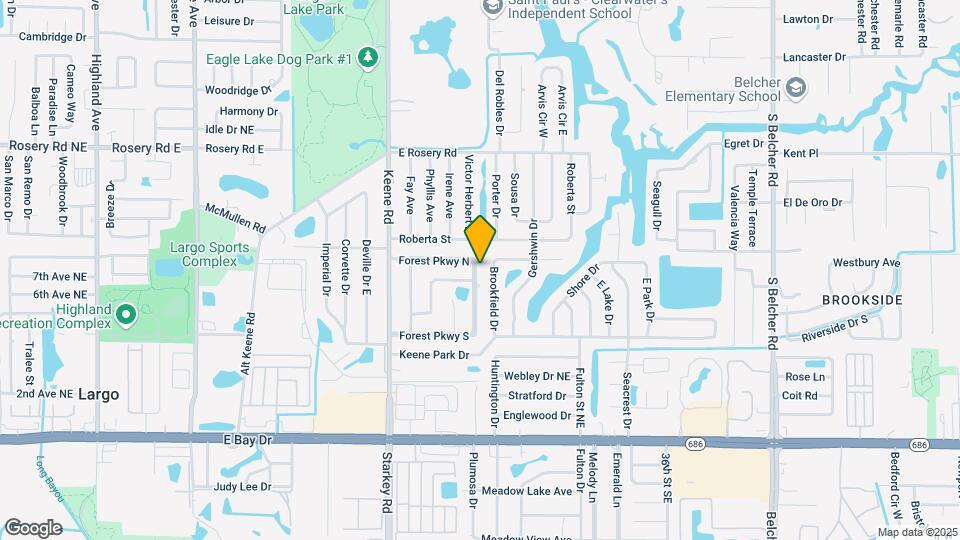 705 Forest Pkwy N Map and Location Details